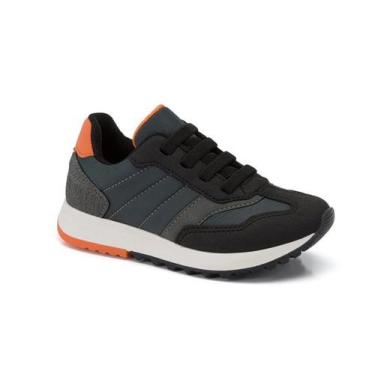 Imagem de Tenis meninos de elastico klin walk mini - 216126000, Preto, 25