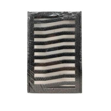 Imagem de Gelha Com Porta Grelha Para Veículos Leves Alumínio - 20x30cm - Onix -