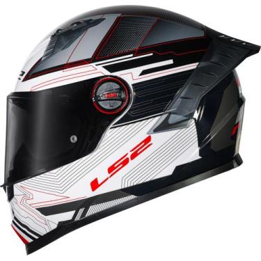 Imagem de Ls2 Capacete Ff358 Pro Digital Preto/Branco, 56