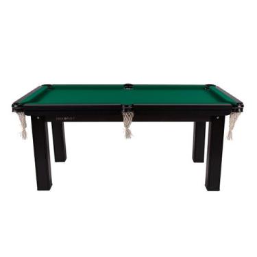 Imagem de Mesa Sinuca Bilhar MDF 1.83 x 1.04 Procopio - Verde