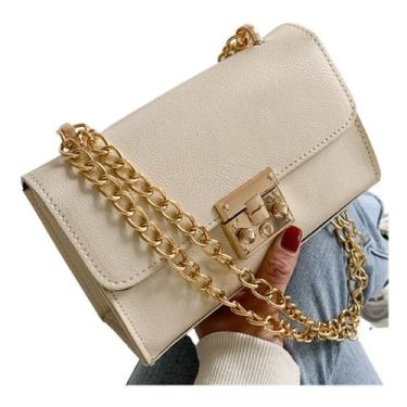 Imagem de Bolsa Feminina Pequena Estilo Baguete Estruturada Luxuosa - Shopfit, B