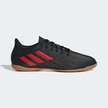 Imagem de Chuteira adidas deportivo futsal in fv7922, Preto, Vermelho, 39