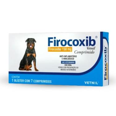 Imagem de Firocoxib Vetnil Anti-inflamatório Para Cães 150mg com 7 Comprimidos