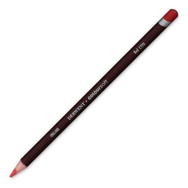 Imagem de Lápis de Cor Derwent Permanente Coloursoft Escolha a Cor, C120 - RED