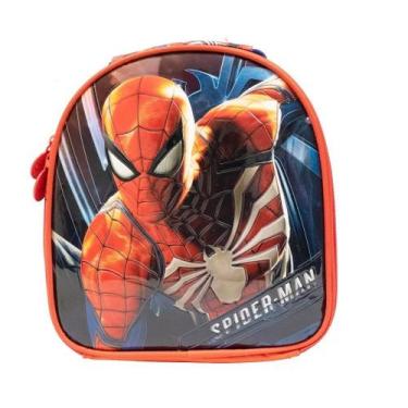 Imagem de Lancheira Térmica Infantil Spider Man Homem Aranha Escolar - LIRENA BA