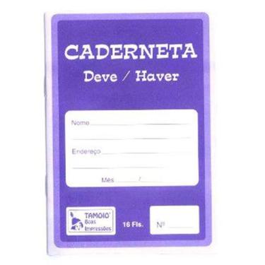 Imagem de Caderneta Deve Haver 16 fls Tamoio, Unico