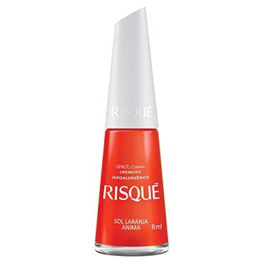 Imagem de Esmalte Risqué Cremoso Sol Laranja Anima 8Ml, Risqué