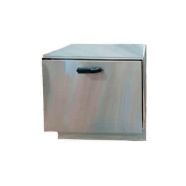 Imagem de Forno Industrial Inox a Gás 48x59 Para fogão 4 a 8 Bocas Luxo Cristal 