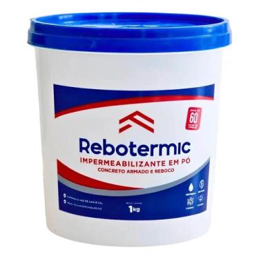 Imagem de Rebotermic Rejunte Branco 800g Impermeabilizante - VBrasil