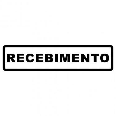 Imagem de Placa Recebimento 30 x 6,5 Cm PS208 Encartale