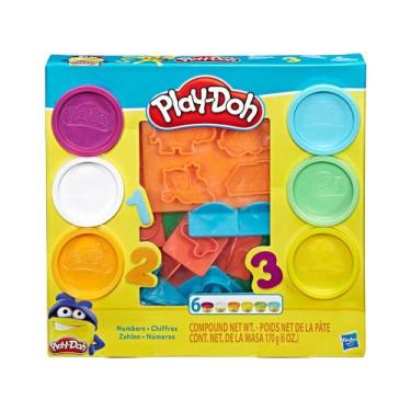 Imagem de Massinha Play Doh Números Hasbro - com Acessórios