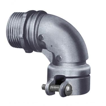Imagem de Conector Curvo de Alumínio CCA-45 para Conexão de Eletrodutos Rígidos em Instalações Elétricas Aparentes Bivolt Wetzel 3