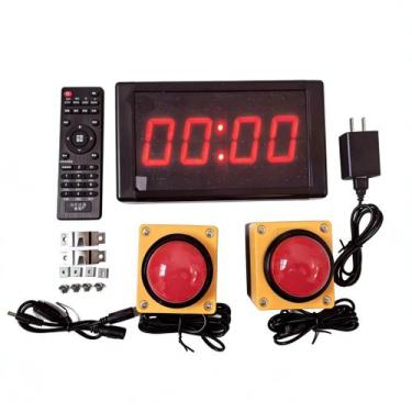 Imagem de Timer Multifuncional De Tela Grande Com Controle Remoto Para Competiçõ