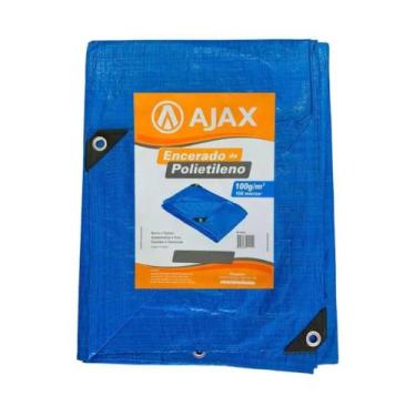 Imagem de Lona Multiuso de Polietileno Ajax 150 Micras 4x2 Azul - Avant