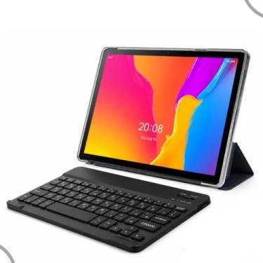 Imagem de Tablet 10.1" Android 15 12GB 256GB Dual SIM WiFi Kit Completo Teclado Capa