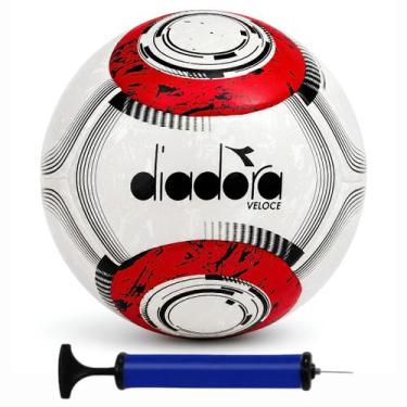 Imagem de Bola Society Diadora Fut 7 Profissional Veloce Nº 4 + Bomba de Ar, Bra