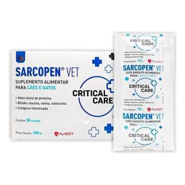 Imagem de Sarcopen Vet Suplemento Cães Gatos 30 Sachês Avert Proteína - Congratu