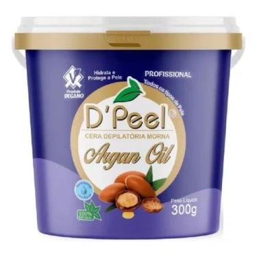 Imagem de DPeel - Cera Depilatória Profissional Morna 300g - Argan