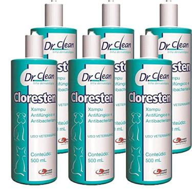 Imagem de Combo 6 Cloresten Shampoo Agener União - 500ml