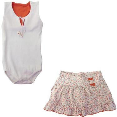 Imagem de Conjunto Infantil Feminina Body e Saia Ki-Baby-Feminino