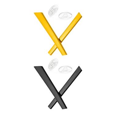 Imagem de Mryok Ponteira de substituição para óculos de sol Oakley Splinter, Amarelo e preto, One Size