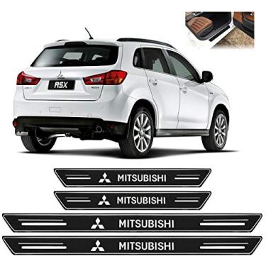 Imagem de Soleira Platinum Mitsubishi ASX 2010 a 2020 4 Peças Preto