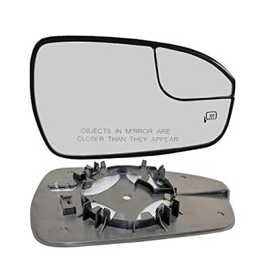 Imagem de KYYET Vidro espelhado convexo aquecido lado direito do passageiro compatível com Fusion 2013-2020 com placa traseira - substitui DS7Z17K707A