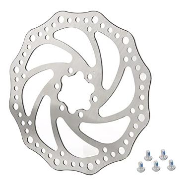Imagem de Freio a disco de bicicleta, alta fricção, fácil de instalar, desmonte, freios de bicicleta mais duráveis ​​com parafusos para bicicletas dobráveis ​​para mountain bikes
