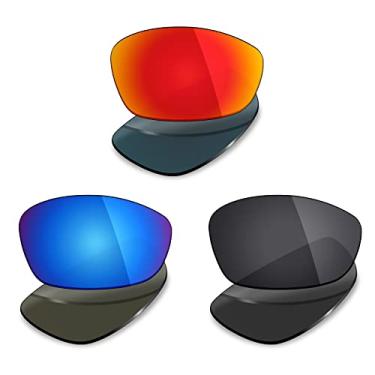 Imagem de 3 pares de lentes polarizadas de substituição Mryok para óculos de sol Oakley Straight Jacket 2007 – Opções