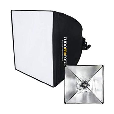 Imagem de Softbox 40x40 Iluminador Tudoprafoto Soquete E27 c/Difusor