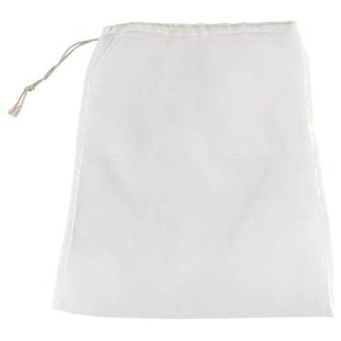 Imagem de saco de filtro de vinho de qualidade alimentar 100 malha reutilizável cerveja caseira para fazer saco de extração extrafino melhor para coar alimentos(28x45cm), Saco de peneiramento de vinho,