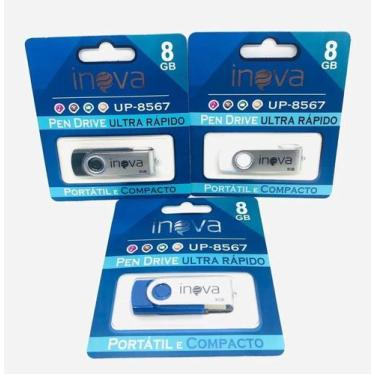 Imagem de Pen Drive 8 Gb Inova Compacto