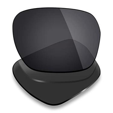Imagem de Mryok Lentes de reposição polarizadas para Oakley Parlay OO4143 – Stealth Black