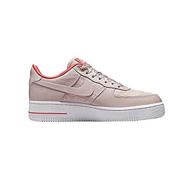 Imagem de Nike Air Force 1 '07 Women's Shoes Fossil Stone/Laser Crimson/White/Fossil Stone (Women's, Numeric_6)