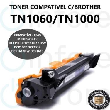 Imagem de Toner Compatível Premium Tn1060 Preto Para Impressoras Hl-1112 Hl-1202