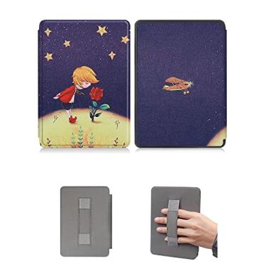 Imagem de Capa protetora de 15 cm para Kindle 11ª geração lançada em 2022 - Capa durável com alça automática despertar/hibernar e de mão (não serve para Kindle Paperwhite 11ª)