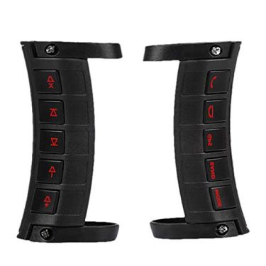 Imagem de sillervan volante carro controle remoto universal, edição luminosa, para leitor DVD, sistema navegação GPS, controle música moderno