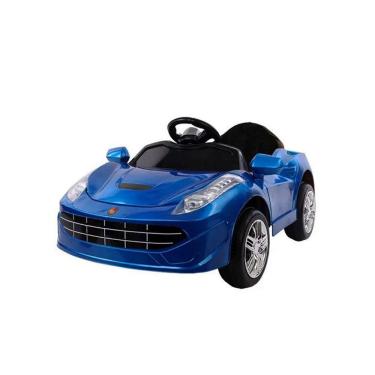 Imagem de Carro Eletrico Infantil Ferrari Bang Toys 6v Azul