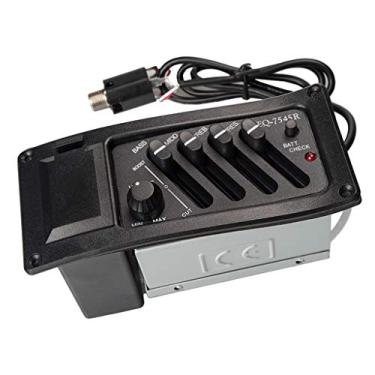 Imagem de KESOTO Eq-7545R Captador Piezo Equalizador Amplificador Captador Pré-Amplificador De Guitarra Acústica