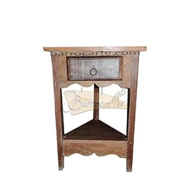 Imagem de Cantoneira Rústica Carmel em Madeira de Demolição - Cód 375