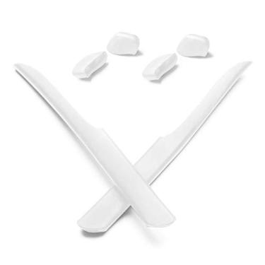 Imagem de Mryok kit de reposição para protetores de ouvido para óculos de sol Oakley Fast Jacket XL, Branco, One Size