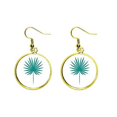 Imagem de Cypress Line Vectorgraph Art Deco, presente, moderno, orelha, pendente, dourado, joia feminina