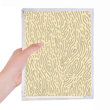 Imagem de Caderno de anotações com estampa amarela com estampa de latido e folhas soltas para diário recarregável