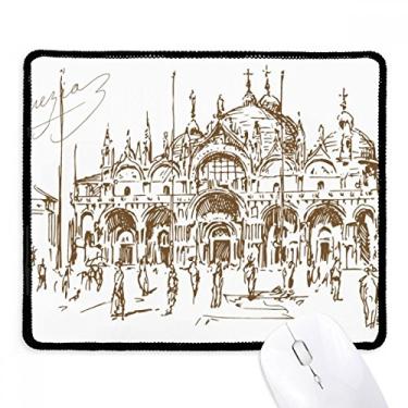 Imagem de Mousepad veneziano The Venetian Church Tapete de borracha para jogos