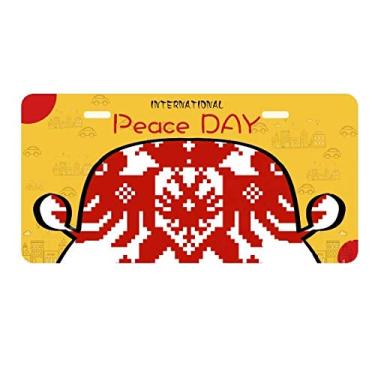 Imagem de DIYthinker Placa de carro com emblema nacional de águia da Rússia para decoração de carro