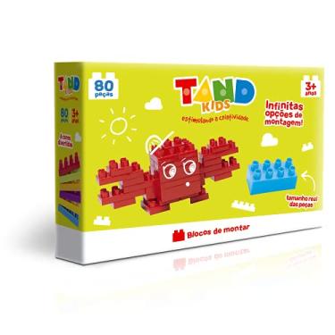 Imagem de Tand Kids - Blocos de Montar - 80 peças - Toyster Brinquedos