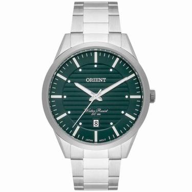 Imagem de Relógio Masculino Orient Analógico Prata Mbss1422E1Sx