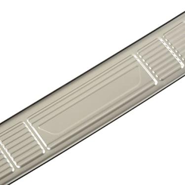 Imagem de Protetor de para-choque traseiro para HIACE 2005-2018, protetor de para-choque traseiro de aço inoxidável prata