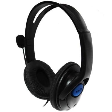 Imagem de Fone De Ouvido Headset Estéreo Para Ps4 Playstation 4 com Microfone - Preto-Unissex