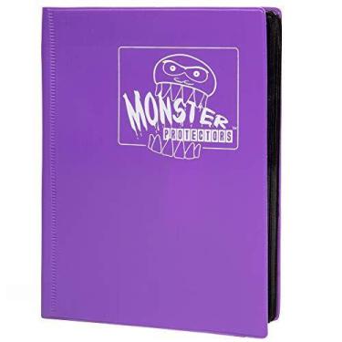 Imagem de Monster Binder - Álbum Pokemon E Yugioh Purple - 160 Cards - Monster P
